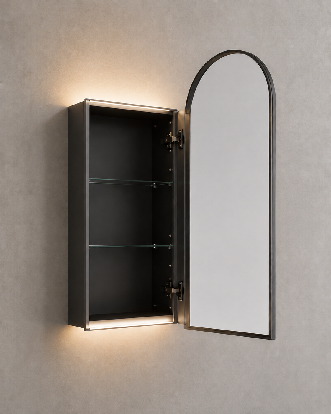 Arco Luce Illuminated Mirror Cabinet