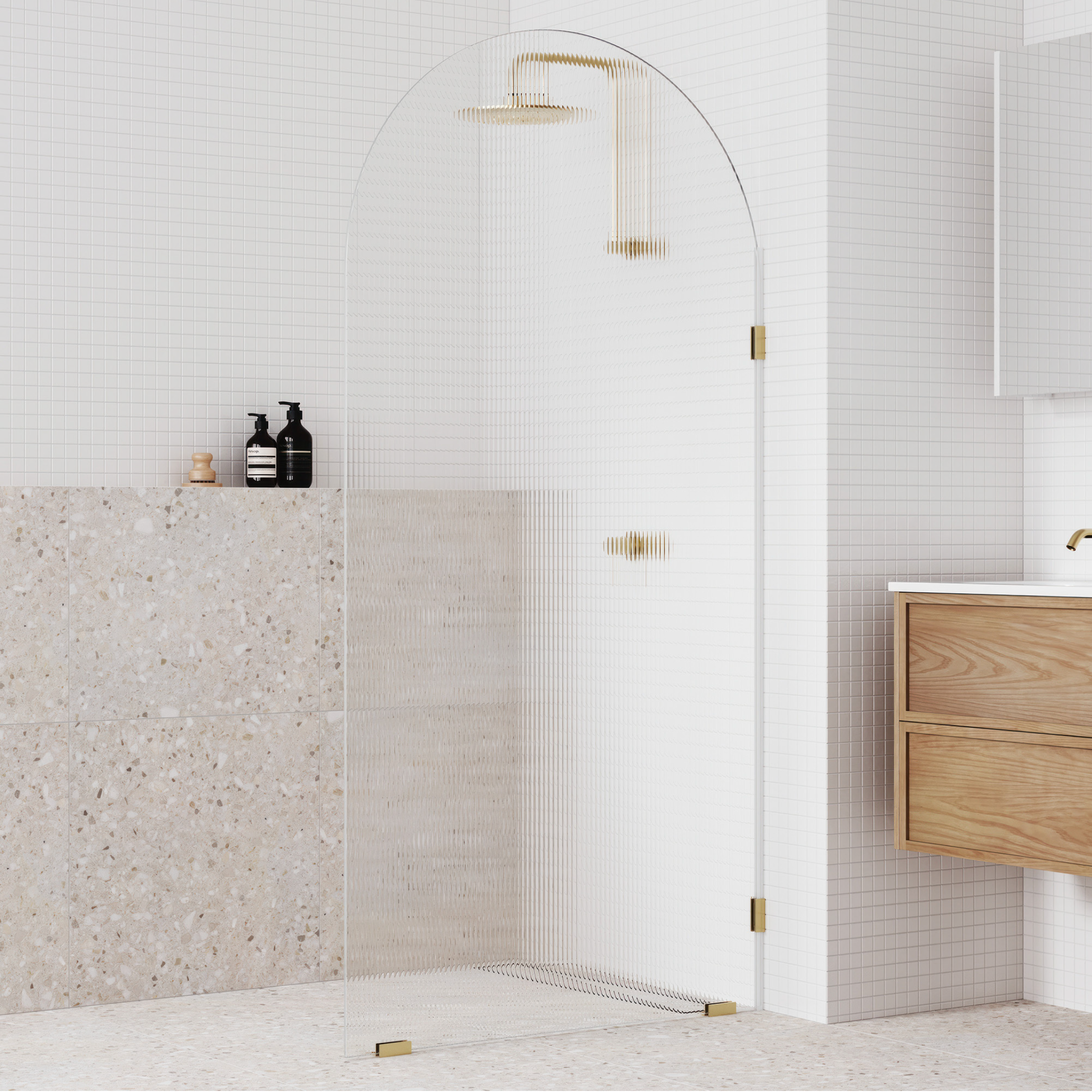 The Ravello Arch Shower Screen