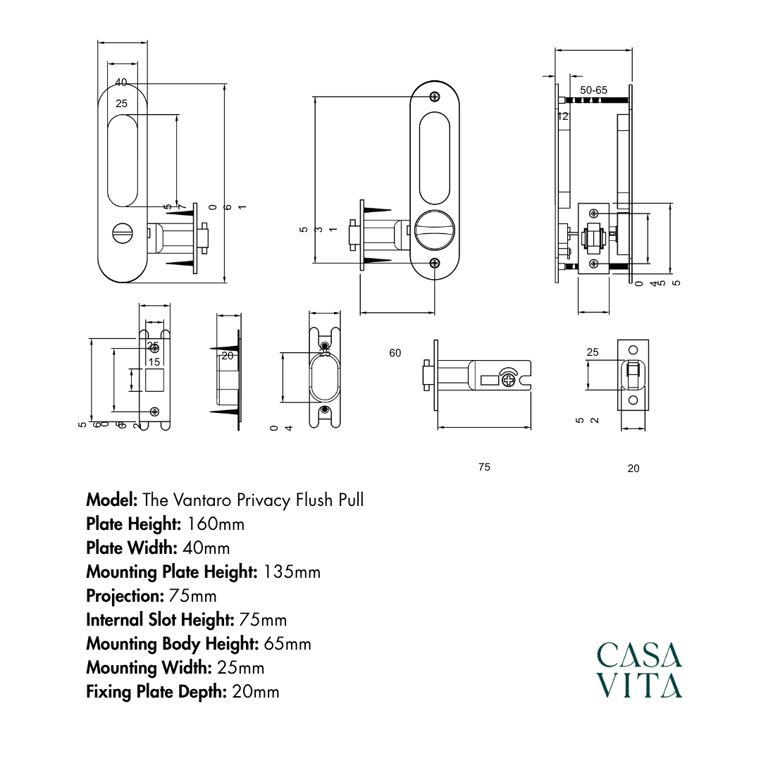 The Vantaro Privacy Flush Pull