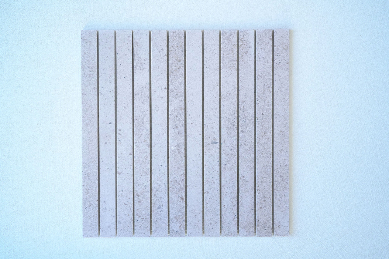 LINEA Natural Stone Mosaic — Ivory
