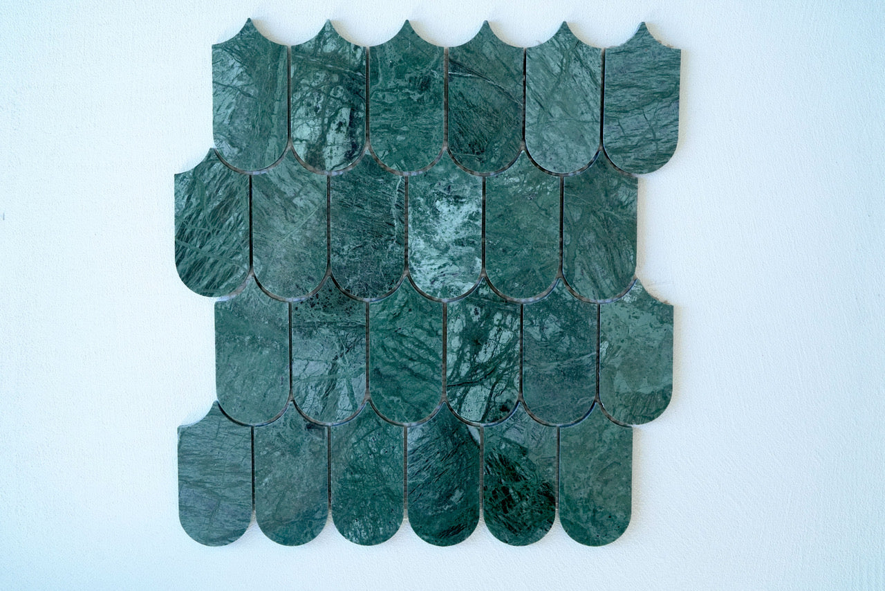 NERA Natural Stone Mosaic — Verde