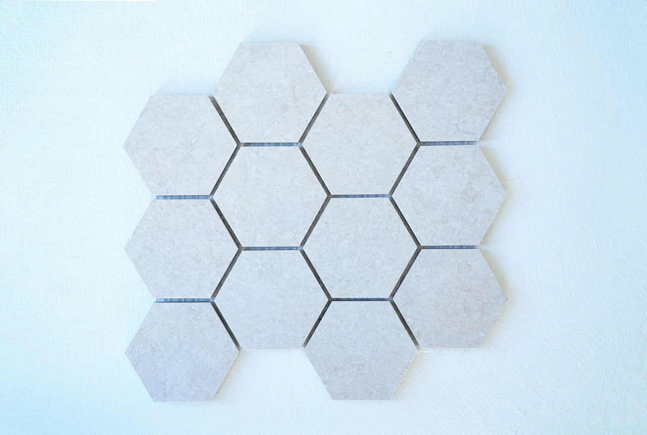 KERA Natural Stone Mosaic — Ivory