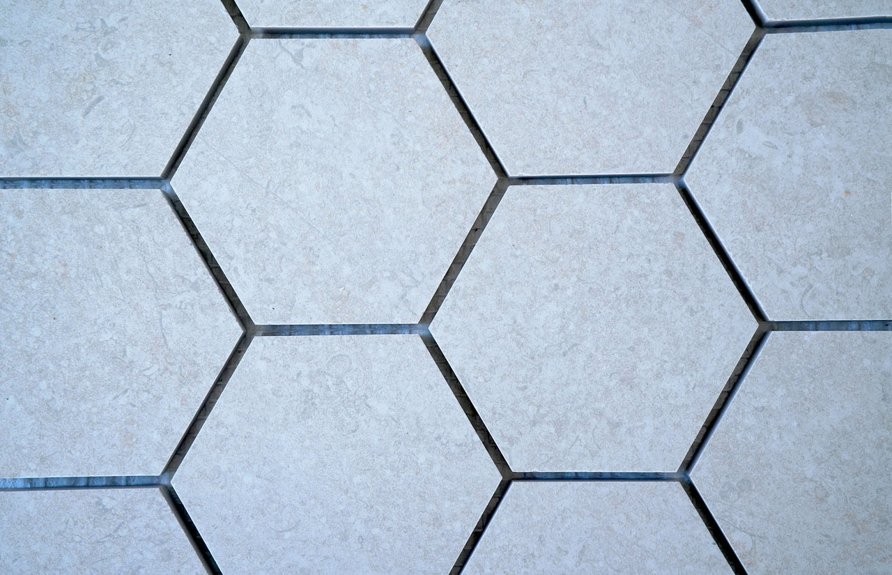 KERA Natural Stone Mosaic — Ivory