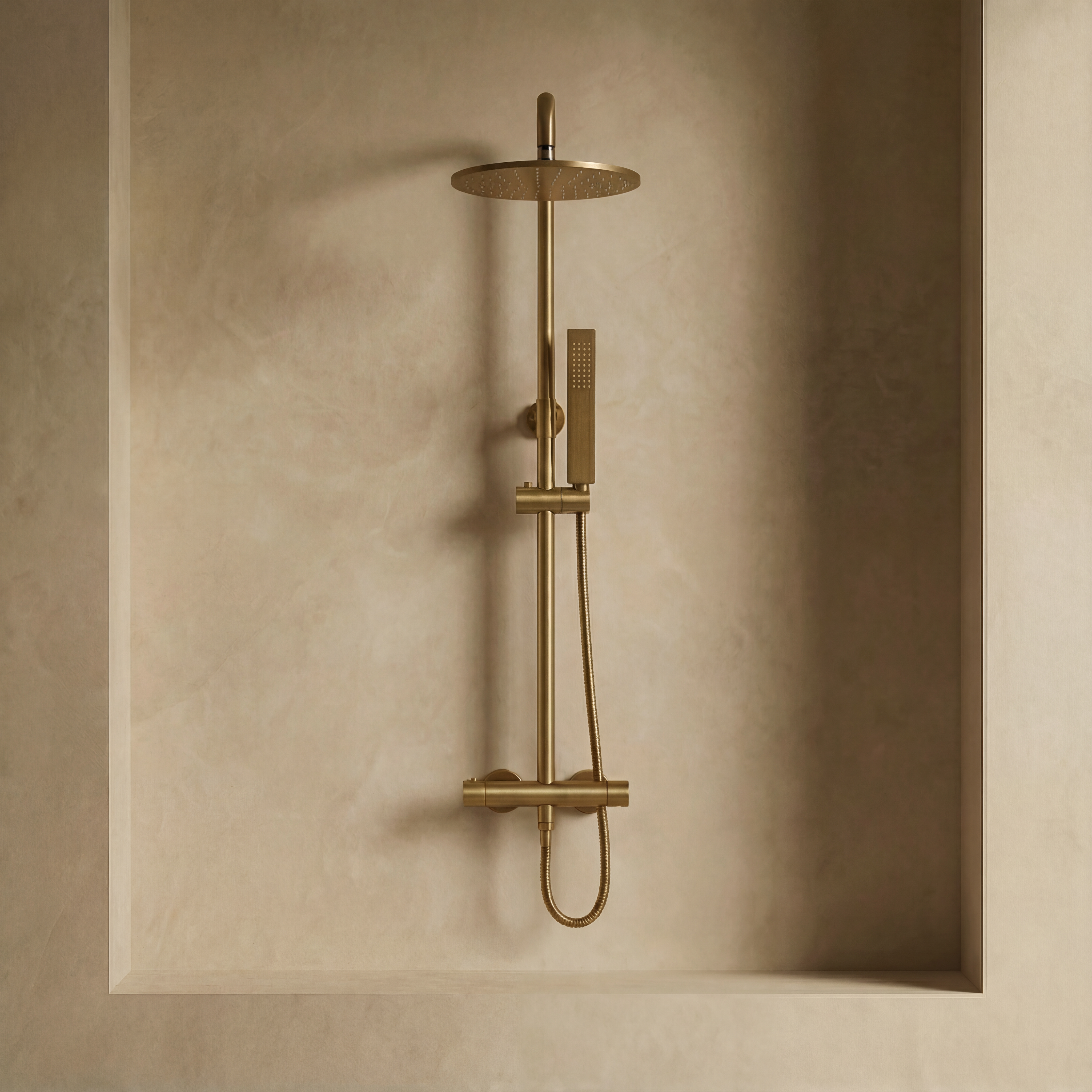 Linea Quadrata Lusso Shower System